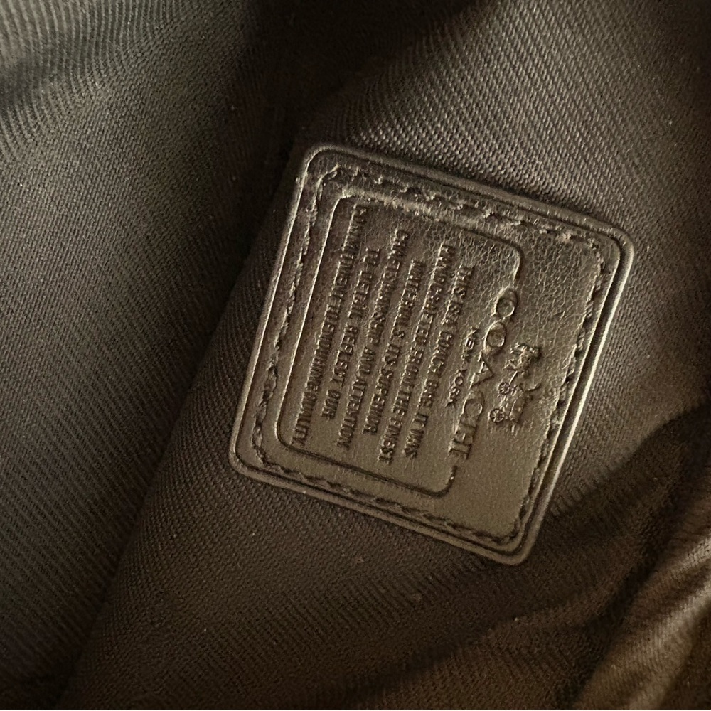 Coach Silver Crossbody - Coach Crossbody Bag - Picture 7 of 10